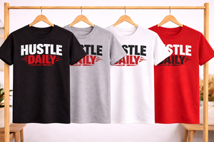 T-shirt personnalisé avec citation inspirante, motif graphique motivant, unisexe, en coton, décontracté, manches courtes, OEM ODM, vêtements en gros - Product Image 3