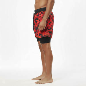Pantalones Cortos Deportivos de Doble Capa Personalizados al por Mayor, Fabricante OEM, Proveedor, Poliéster 140-220 GSM, Producción de Marca Privada - Product Image 4