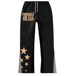 Econex Sports 2025 Ensemble de pantalons à capuche surdimensionnés en coton éponge français imprimés bouffants en 3D avec logo personnalisé pour hommes, respirant et décontracté, style estival - Product Image 2