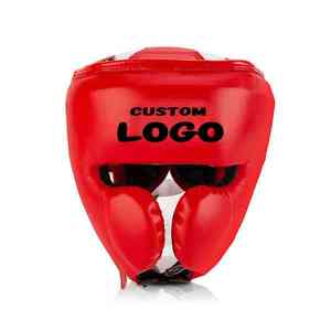 หมวกกันกระแทกสำหรับชกมวยคุณภาพสูง ปรับแต่งได้ หมวกป้องกันศีรษะสำหรับการฝึกซ้อมเพื่อการป้องกัน - Product Image 1