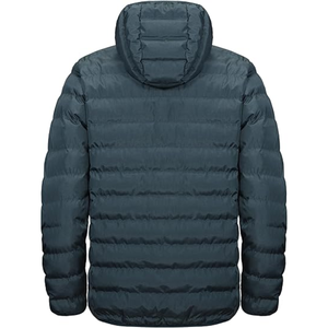 Latest Style Unisex Puffer Jacket 2025 Shiny Bubble <b>Quilted</b> Stand Collar Patchwork Design Custom <b>Winter</b> Windbreaker - Product Image 6