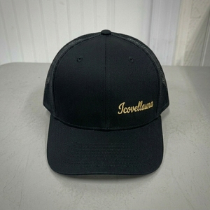 Casquette Trucker en Toile Personnalisée à 6 Panneaux, Broderie 3D, Dos en Maille, Visière Courbée, Fermeture Snap Réglable, Tendance Plage et Sport - Product Image 2