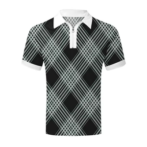 Camisetas de Golf Personalizadas de Talla Grande, Ropa Deportiva Informal, Transpirable, Anti-UV, Ecológica, Tejida, con Serigrafía, para Hombre - Product Image 4