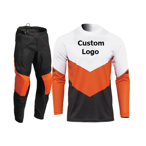 ชุดเสื้อและกางเกงมอเตอร์ครอสแบบกำหนดเอง ชุดแข่งรถ MX Enduro ออฟโรด ชุดขับขี่มอเตอร์ไซค์ ชุดดิร์ทไบค์แบบซับลิเมชั่น - Product Image 2