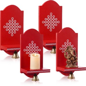 Porte-bougies carrés en bois de Sheesham récupéré, faits à la main, décoration d'intérieur, OEM, vente en gros personnalisée |   Aqudus Saleem Inde - Product Image 1