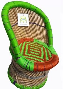Wholesale Handicraft Natural <b>Bamboo</b> Midcentury Eco-Friendly Durable Armchair Living Room Garden Courtyard Outdoor Furniture - Product Image 4