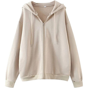 Sweat à capuche zippé pour homme en tissu de coton tricoté, personnalisable, prix raisonnable, commandes en gros, modèle premium - Product Image 1