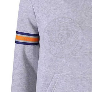 Sudadera de Mujer Sigma Gray SGRho, Cuello Redondo, Manga Larga, Mezcla de Algodón, con Bolsillos, Estilo Universitario Griego, para Otoño - Product Image 3