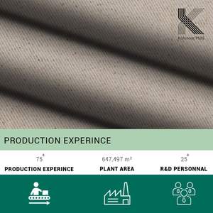 Tela de Sarga de Algodón y Lino Ecológica de 300 g/m², Resistente a las Arrugas, 80% Algodón, 20% Lino, Tejido para Prendas de Vestir - Product Image 5