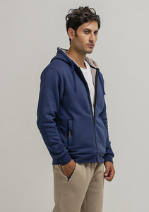 WHOLESALE <b>SHERPA</b> <b>LINED</b> HOODIE CUSTOMIZED WINTER FLEECE PULLOVER HEAVYWEIGHT WARM PLUSH STREETWEAR HOODIE OEM ODM MANUFACTURER - Product Image 2