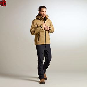 Veste d'hiver grande taille pour homme, coupe-vent, chaude, personnalisée, longue, tactique, softshell, avec capuche, vente en gros, vestes de montagne haut de gamme - Product Image 2