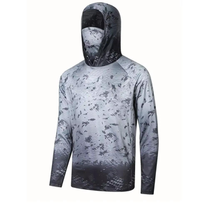 Camisa de Pesca con Capucha de Fabricante OEM, Prenda Transpirable de Manga Larga para Mercados de Aventura y Marinos - Product Image 1
