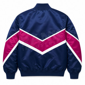 Chaqueta Varsity de Satén Ecológica en Oferta, Hecha con el Mejor Material, Diseño Superior, Chaqueta Varsity de Invierno de Satén - Product Image 2