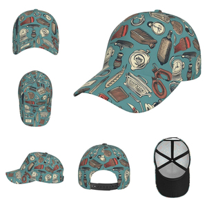 Gorro de Barbero Premium con Bordado de Logotipo Personalizado para Personal de Barbería, Gorra de Barbero al por Mayor para Peluqueros y Salones - Product Image 5
