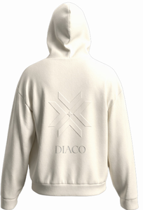 Sudadera con Capucha Reversible Personalizada de Forro Polar a Rayas, Poliéster y Algodón - Product Image 4