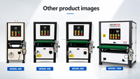 Machine de polissage automatique à bande abrasive en acier inoxydable pour le finissage et l'ébavurage des pièces métalliques de 600 mm et 800 mm