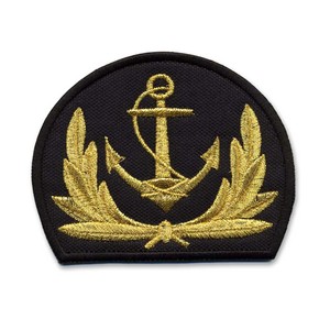 Patch brodé en fil Mylar à prix de gros, patch brodé tactique pour uniforme - Product Image 1