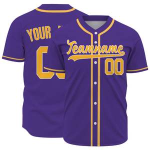 Nouveau maillot de baseball traditionnel 2026 à boutons, en matière respirante moderne, style classique, pour une performance athlétique, en vente - Product Image 3