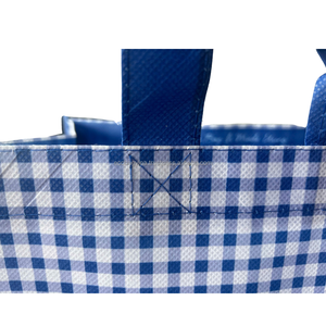 Venta al por mayor logotipo personalizado impreso Spunbond bolsas de PP no tejidas impresión por transferencia de calor correa de hombro de tamaño mediano para ir de compras - Product Image 4