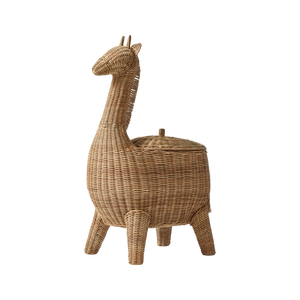 Panier de rangement pour bébé en rotin tressé écologique de haute qualité, organisateur de jouets, décoration d'intérieur rustique, couleur personnalisée - Product Image 1