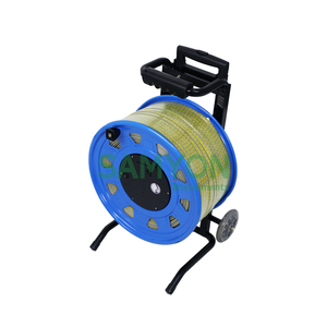 Capteur de niveau d'eau souterraine SS304, sonde de puits profond 15M avec <span class=keywords><strong>alarme</strong></span> sonore et lumineuse, batterie et <span class=keywords><strong>règle</strong></span> en acier pour instruments de mesure de niveau - Product Image 1
