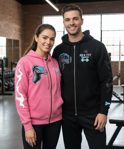 Sweat à capuche zippé Rexfit Sports OEM personnalisé, effet délavé et vieilli, en molleton épais, style streetwear, fermeture éclair intégrale - Product Image 5