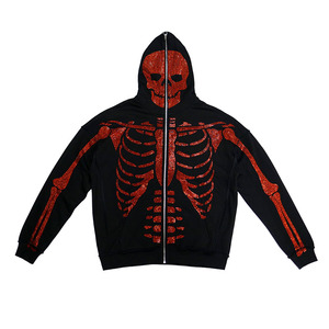 Custom Printed Autumn Mens Hoodies with Utility Pockets Oversized Fit Polyester/Cotton Eco-Friendly & Breathable-Low Retail Cost - Product Image 1