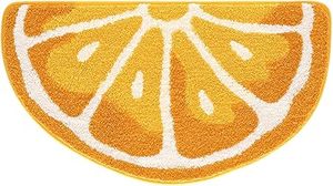 Tapis de sol de salle de bain personnalisé antidérapant à thème fruité, tapis de bienvenue créatif en flocage, très absorbant, lavable en machine - Product Image 4