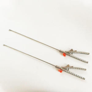 Porte-aiguille laparoscopique, instrument chirurgical manuel certifié CE Classe II, pour utilisation en chirurgie d'arthroscopie - Product Image 2