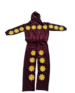 Nouvelle tendance personnalisée hommes lourds 100% coton survêtement Street Wear Style broderie prix usine fabricant pour l'hiver - Product Image 1