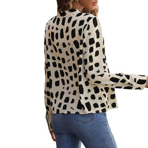 Ropa para mujer, blusas estampadas, blusas de moda informales de manga larga para oficina, camisas de trabajo para mujer, nuevas blusas de moda - Product Image 6