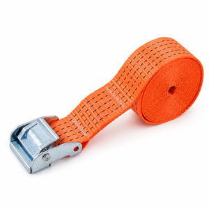สายรัดโพลีเอสเตอร์แบบหนาพิเศษ 50 มม. พร้อมหัวเข็มขัดแบบ Cam Buckle รับน้ำหนัก 800 กก. แบบไม่มีตะขอ สำหรับรถบรรทุก ขนส่ง โรงงานโดยตรง ผู้ผลิต OEM - Product Image 5