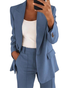 Plus size office suit Women formal <b>blazer</b> <b>set</b> Business pant coat tuxedo 2026 new arrival suit Blank women suit <b>set</b> - Product Image 4