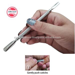 Poussoirs pour soins des ongles Soins personnels Poussoir à ongles à double extrémité Outils de manucure et de pédicure - Product Image 2