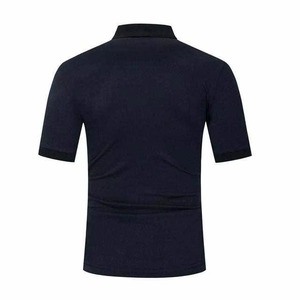 Chemises polo en polyester de qualité supérieure pour hommes, sublimables, unies, personnalisables avec logo, grandes tailles. - Product Image 2