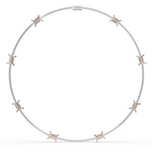 Collar con Diamante Cultivado en Laboratorio de Corte Brillante Redondo de 7.10 Quilates, D-F VS-VVS, Estilo Único y Ligero, Joyería Fina - Product Image 3