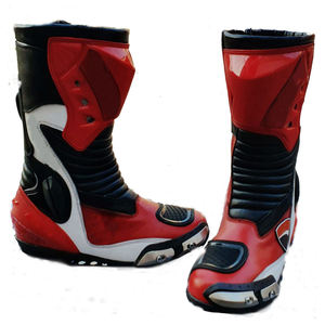 Premium Quality Motorbike Racing <b>Boots</b> Racing Jersey Custom Leather Shoes Breathable Waterproof Windproof Motorcycle Shoes - Product Image 4