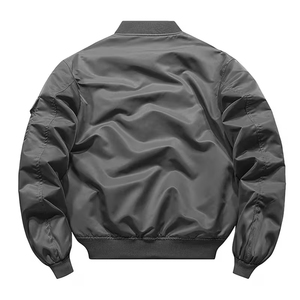 <b>Men</b>’s Premium Classic Bomber <b>Jacket</b> Stylish Casual Lightweight Zip Up Outerwear <b>Jacket</b> with Comfortable Fit for Daily Wear - Product Image 2