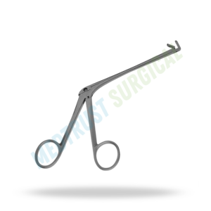 Upward Angled ENT Forceps 45 Degree 120mm Nasal Surgical Instrument - Product Image 3