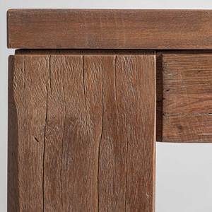 Modern Rectangle Solid <b>Wood</b> Dining <b>Table</b> with Fluted Pedestal Base <b>Foldable</b> Design for 6 Home Furniture - Product Image 6