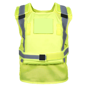 Chaleco de Seguridad de Trabajo Personalizado al por Mayor a Precio de Fábrica, Chaleco de Seguridad para la Construcción y Trabajos en Carreteras, Chaleco de Seguridad Reflectante de Alta Visibilidad - Product Image 3