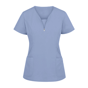 Uniformes de travail durables et écologiques de haute qualité en gros, avec Spandex et coton, et logo personnalisé - Product Image 5