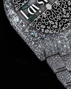 <b>Men</b>’s Premium VVS Moissanite Diamond Stainless Steel Moissanite <b>Watch</b> Luxury Diamond Stone Dial Fashion Hip Hop <b>Watch</b> - Product Image 3