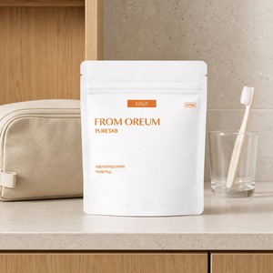 [FROM OREUM] Pasta de Dientes Sólida para Viajes de Fin de Semana, Paquete de Recarga para el Cuidado Bucal Diario, Producto de Cuidado Personal - Product Image 4