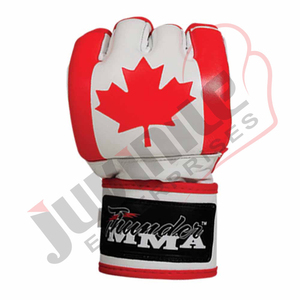 Wholesale Adult Protective Professional High Quality Cowhide Leather Half Finger <b>Open</b> Palm Mma Gloves OEM Manufacturers Gloves - Product Image 5