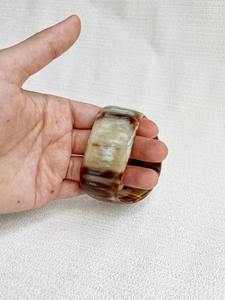 Brazalete de Cuerno de Búfalo Natural Pulido y Ecológico, Juego de Brazaletes Hechos a Mano - Product Image 3