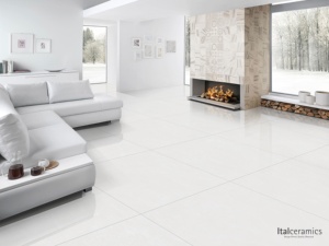 กระเบื้องลายหินอ่อน Ital Tiles ป้องกันการลื่น กระเบื้องปูผนังพอร์ซเลนขนาด 600x600 มม. กระเบื้องห้องน้ำคุณภาพพรีเมียมหรูหรา ทนทานต่อกรด - Product Image 1