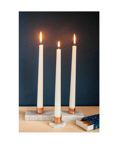 Porte-bougie en marbre, décoration d'intérieur, support de bougie en pierre verte, résistant à la chaleur, décoration d'intérieur, utilisation sur table - Product Image 2