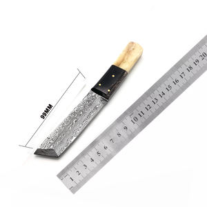 Cuchillo Bowie de Supervivencia para Caza, Venta al Por Mayor B2B OEM, Hoja de Acero Inoxidable, Mango de Resina Epoxi, Funda de Cuero, Dureza 58HRC - Product Image 6