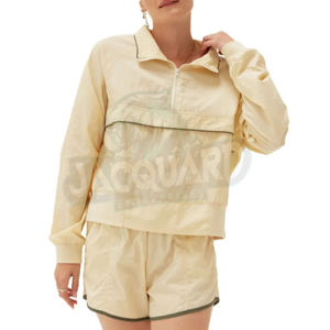 Ensemble de survêtement coupe-vent réversible 100 % polyester, style vintage, deux pièces, personnalisé OEM - Product Image 4